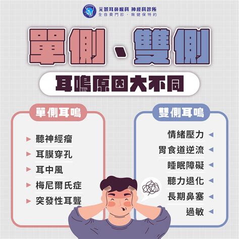 單側耳鳴原因|為什麼會耳鳴？單側、雙側耳鳴原因各不同